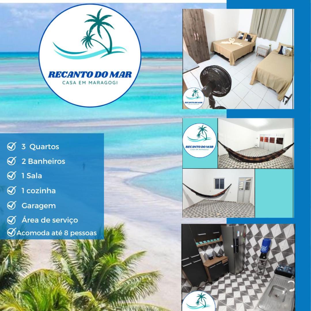 Recanto Do Mar- Casa Em Maragogi Dış mekan fotoğraf